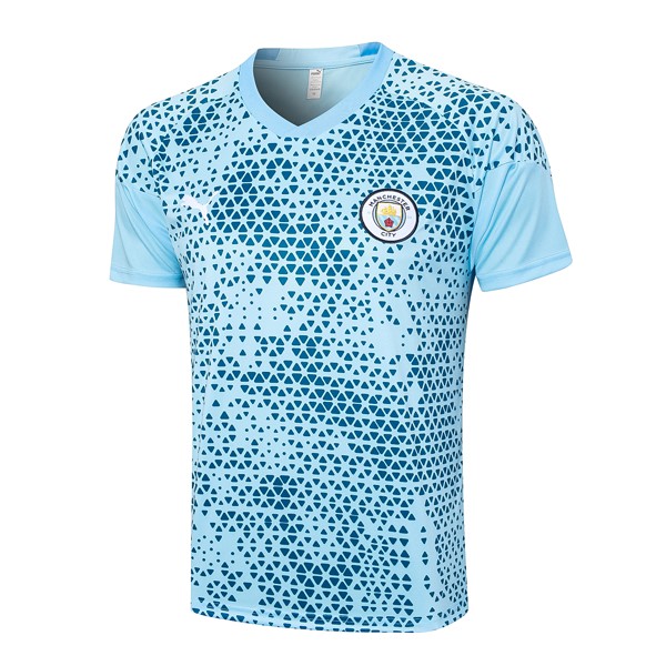 Camiseta Entrenamiento Manchester City 2024 Azul